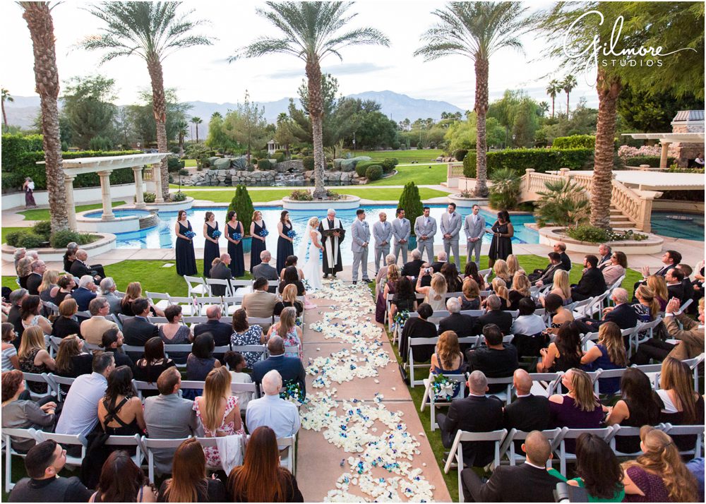 wedding ceremony, Solomon Estate Rancho Mirage