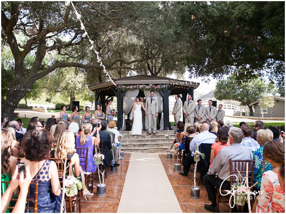 california country wedding ceremony