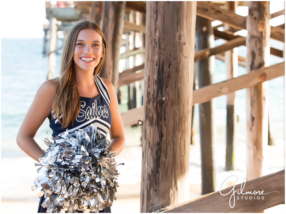 Orange County high school cheerleader photographer