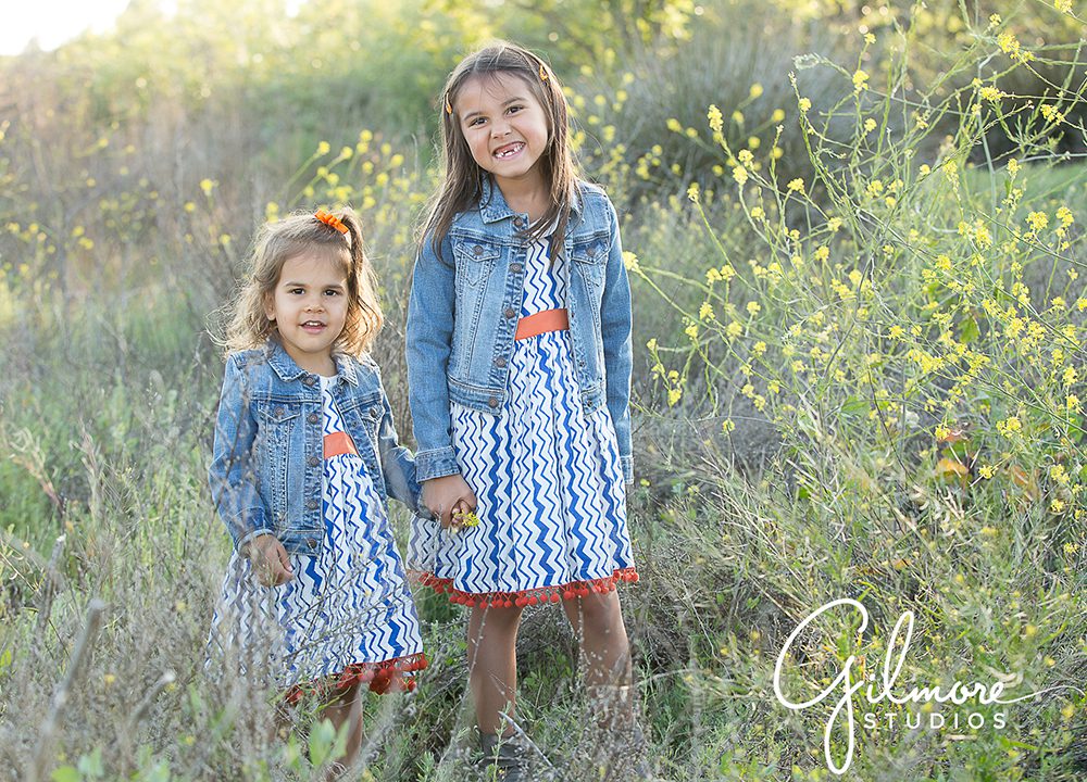 Newport Beach Kids Photography, kids portrait session at the Back Bay