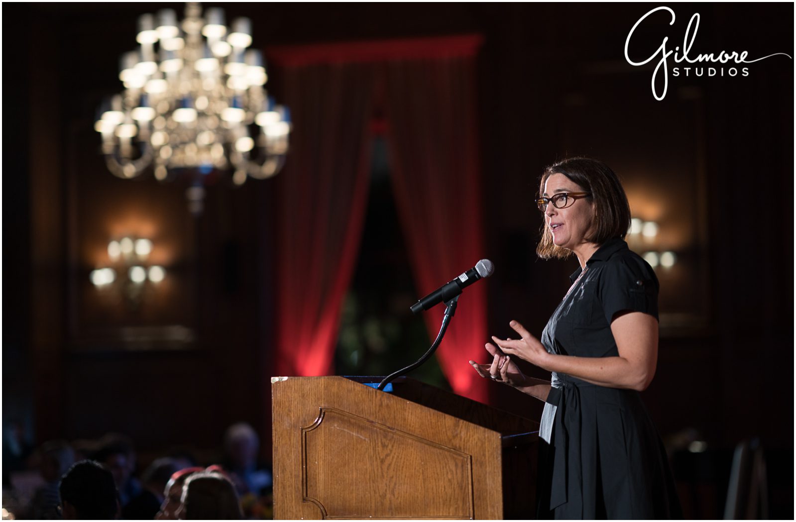 Speaking at the California Club, ballroom, Los Angeles event photo