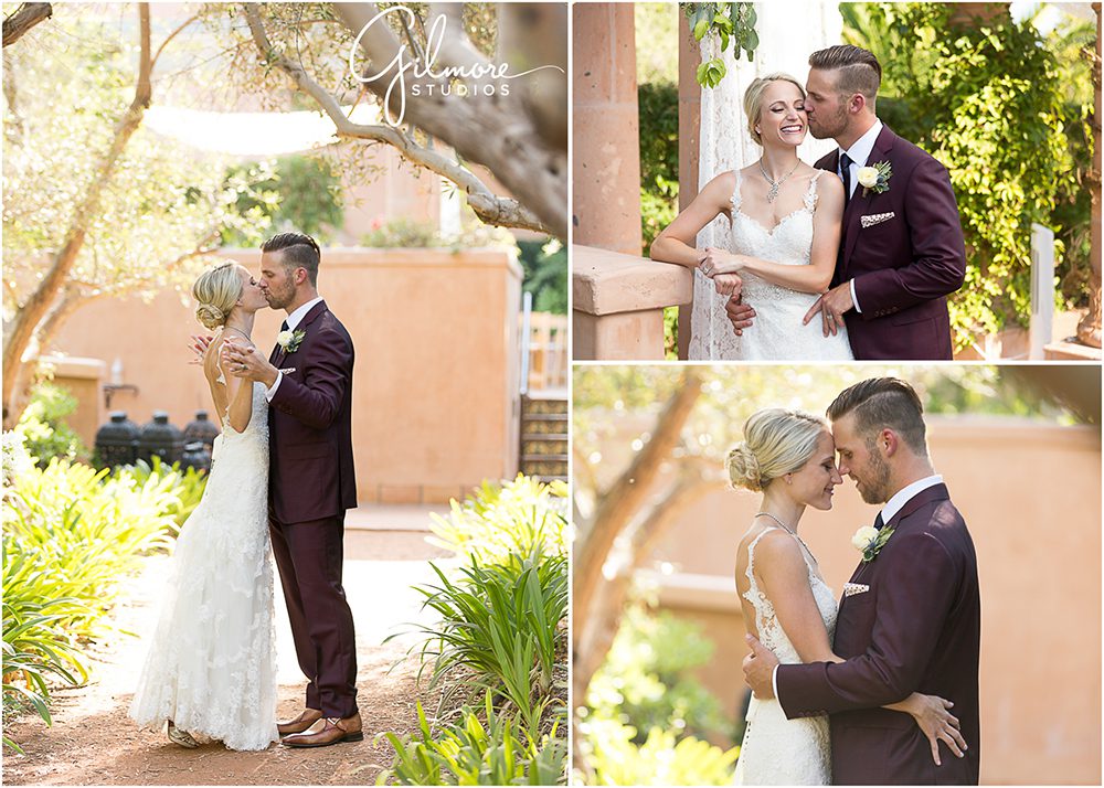 just married! Couple's romantic photos, Rancho Valencia Wedding