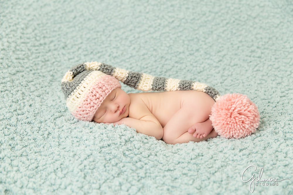 CraftNikki baby beanie newborn twins photography