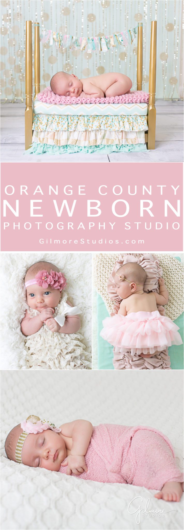 Newport Beach newborn studio