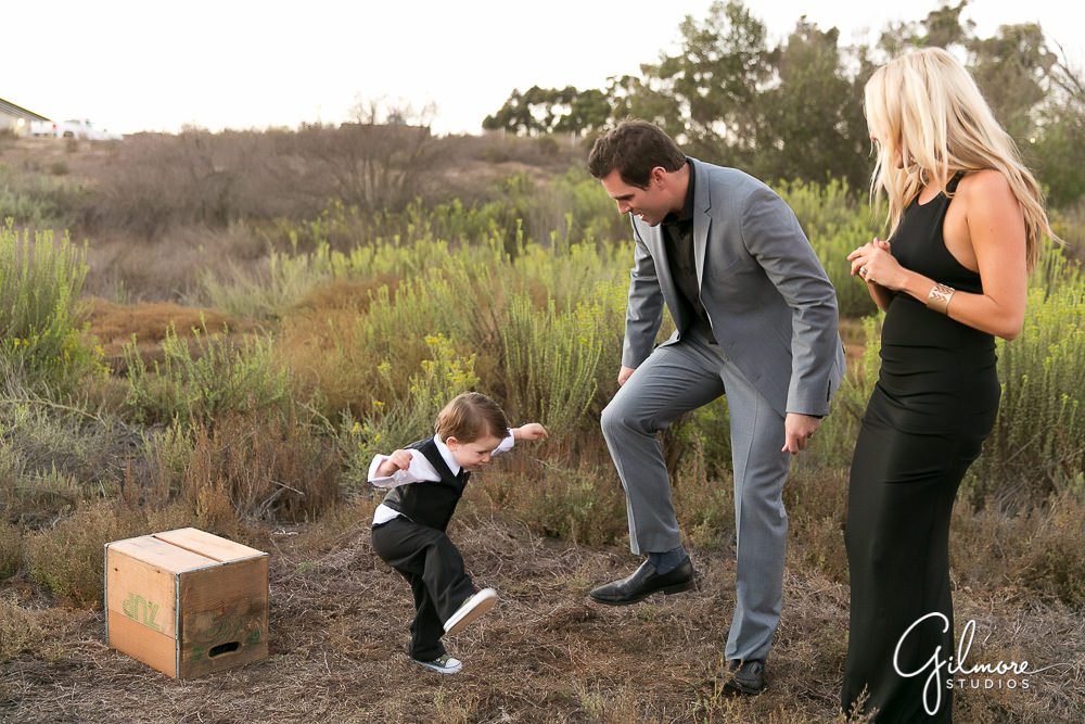 little boy playing with his daddy, Newport Beach Family Photographer