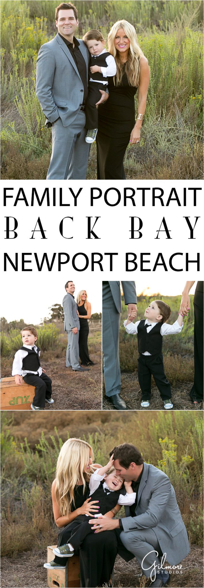 Newport Beach Back Bay family portrait photographers in Orange County