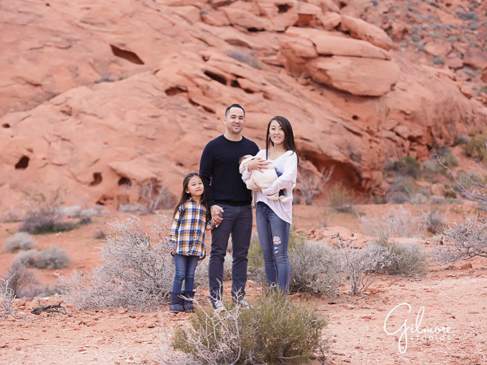 Valley of fire family portrait
