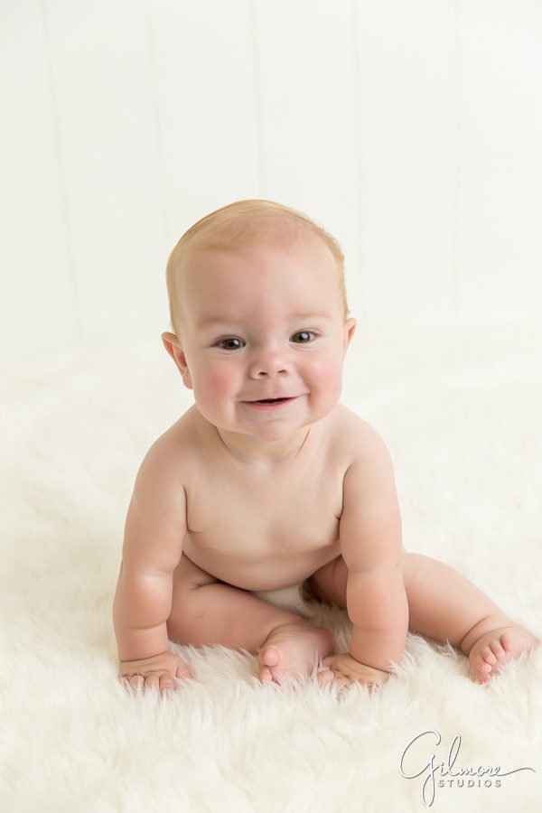 six months old Newport Beach Baby Photographer