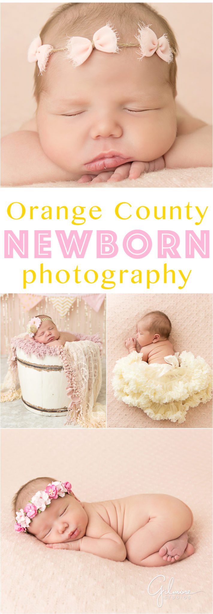 Orange County newborn studio photographer