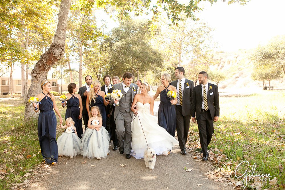 bridal party formal photography session