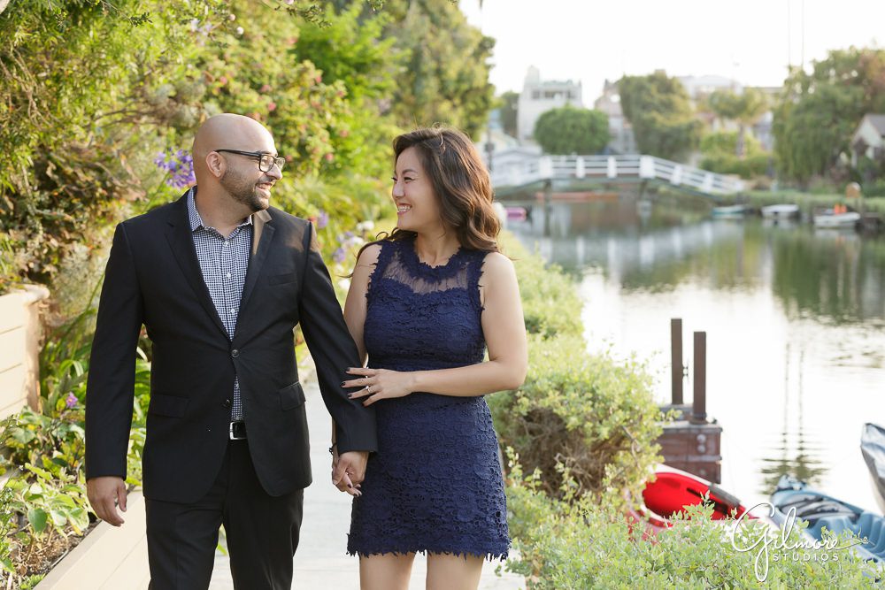 Venice Canals Engagement photography session