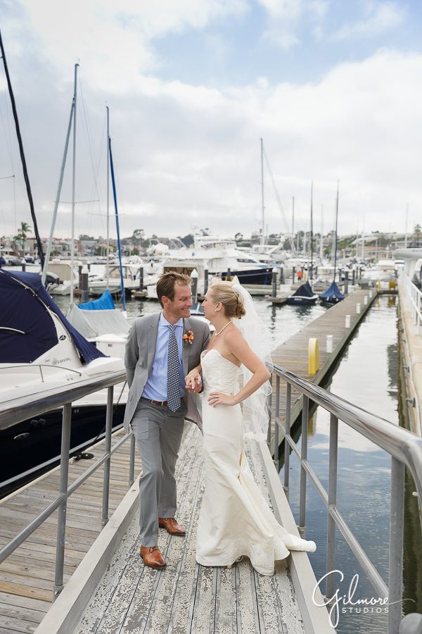 Balboa Yacht Club wedding photography