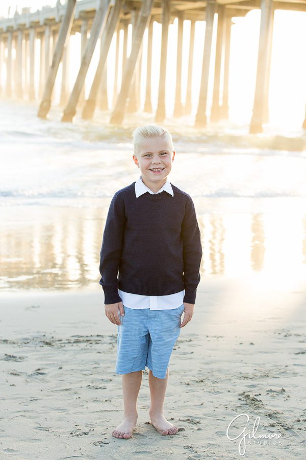children's portraits on the beach, outfit ideas for a boy