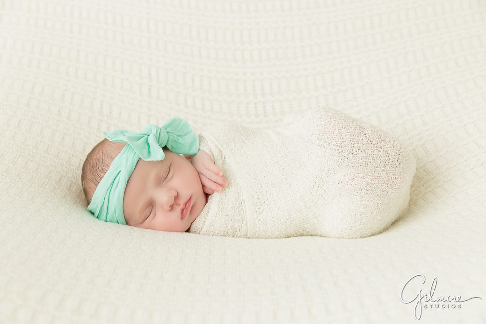 Orange County Newborn Photographer, baby wrap