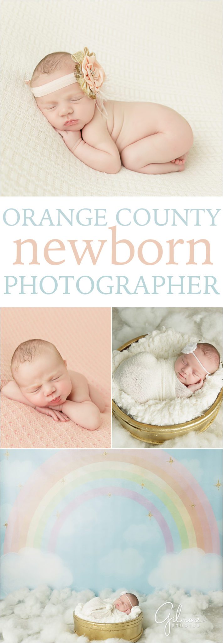 Orange County Newborn Photographer Baby Girl