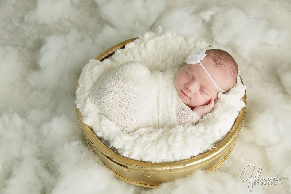 cotton clouds, Orange County Newborn Photographer