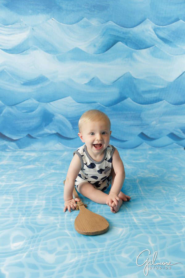 lemondrop backdrops, ocean, blue sea, baby photography