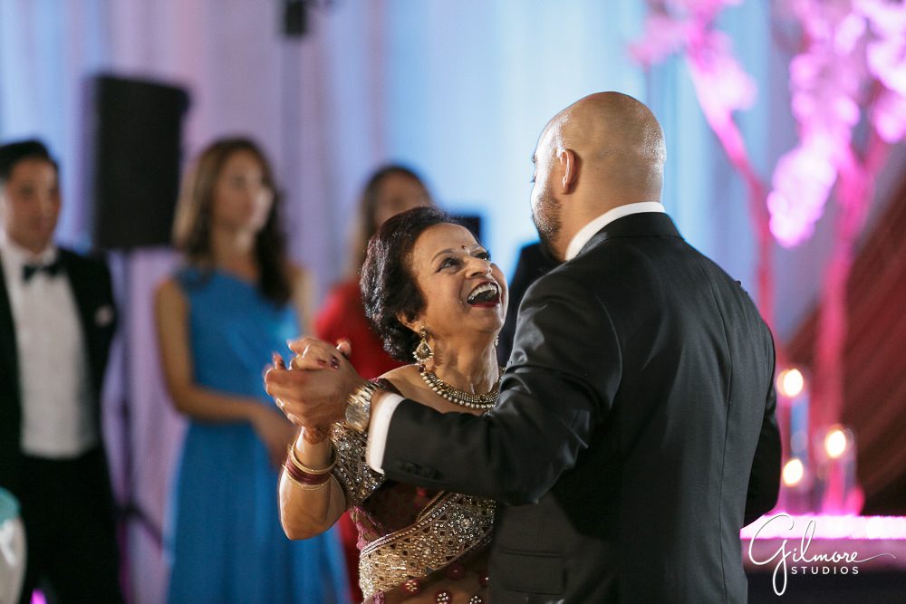 parent dances, mother of the groom, Hilton San Diego Bayfront Wedding