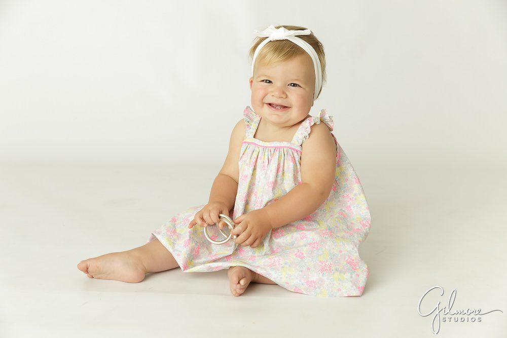 1 year old portrait session in Costa Mesa, CA
