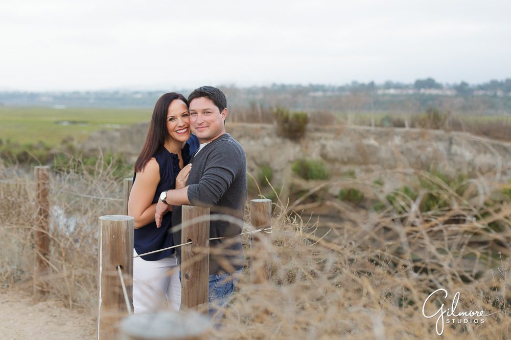 Back Bay Loop engagment portrait session, Lido Island Engagement Photography