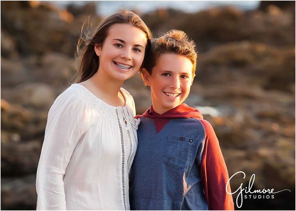 brother and sister, kids portrait, gilmore studios, natural light, family