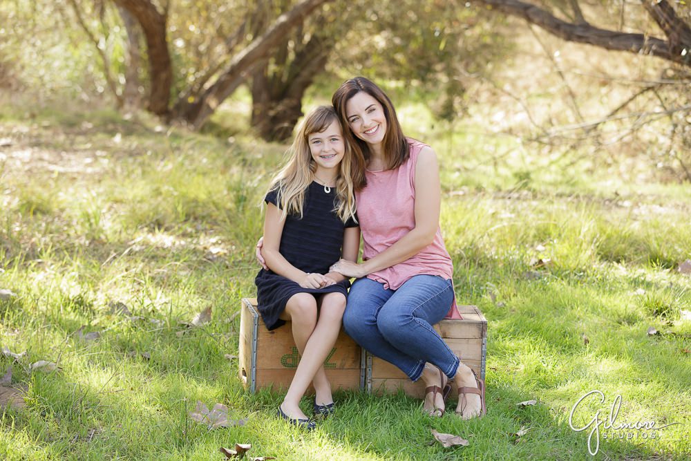mother and daughter portrait, Orange County Family Portrait Photographer
