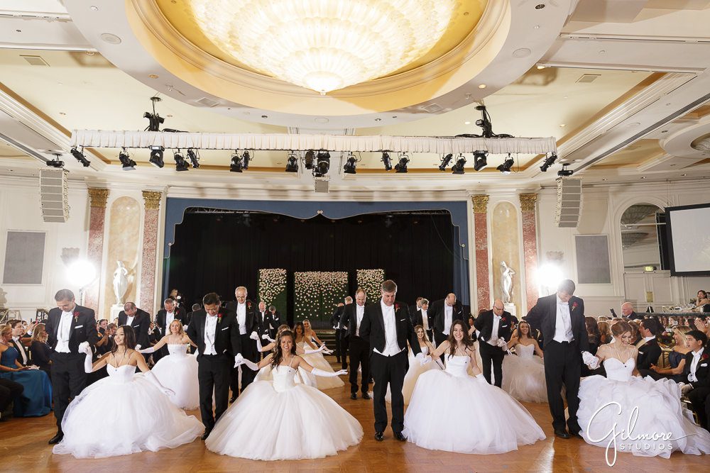 Father and daughter waltz, dancing, Debutante Ball Photography
