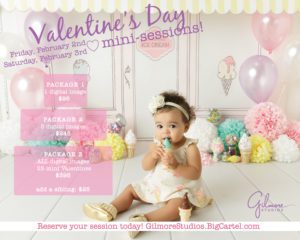 Valentine's Day mini sessions at the Costa Mesa studio
