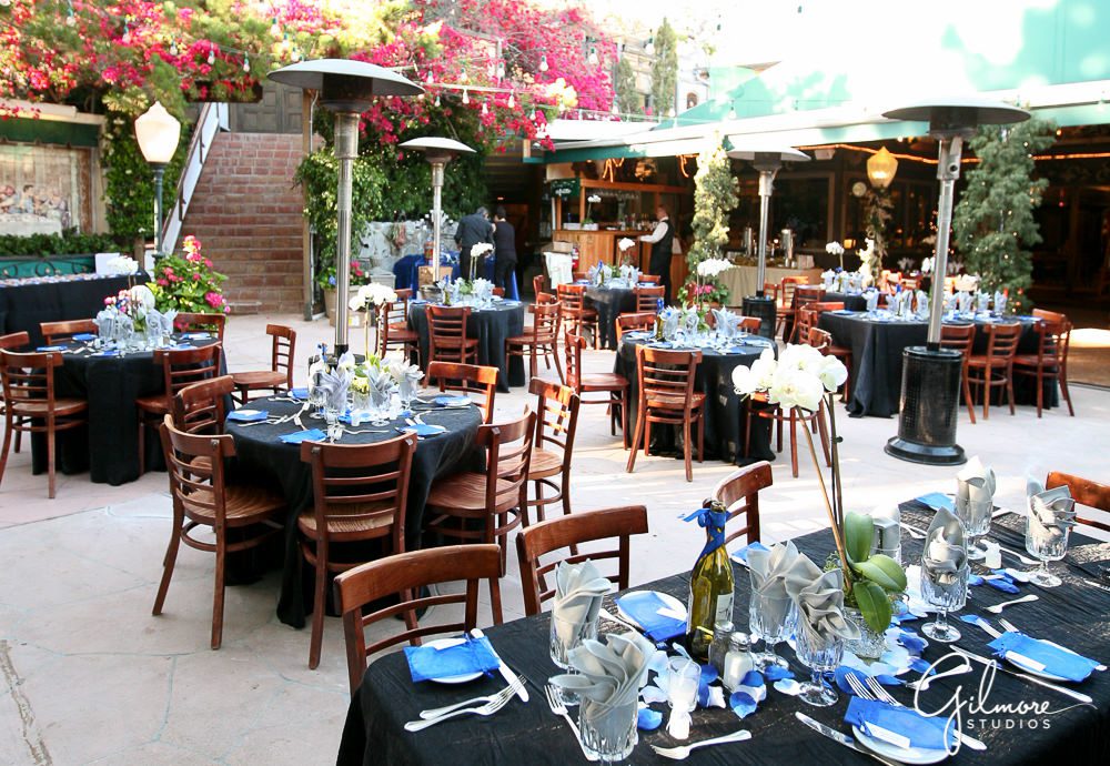 Tivoli Terrace Wedding, outdoor dining, reception