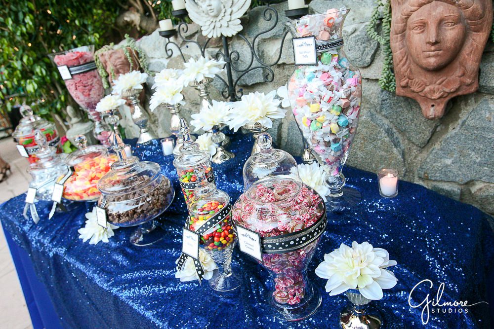 Tivoli Terrace Wedding, candy table