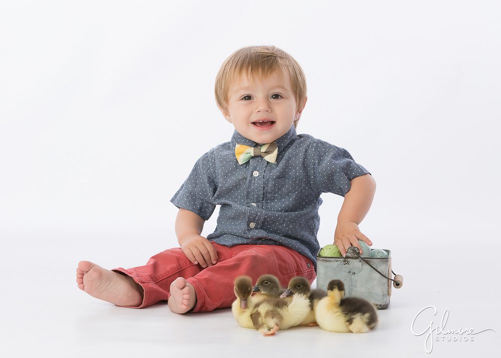 Orange County Mini Sessions, Easter ducklings