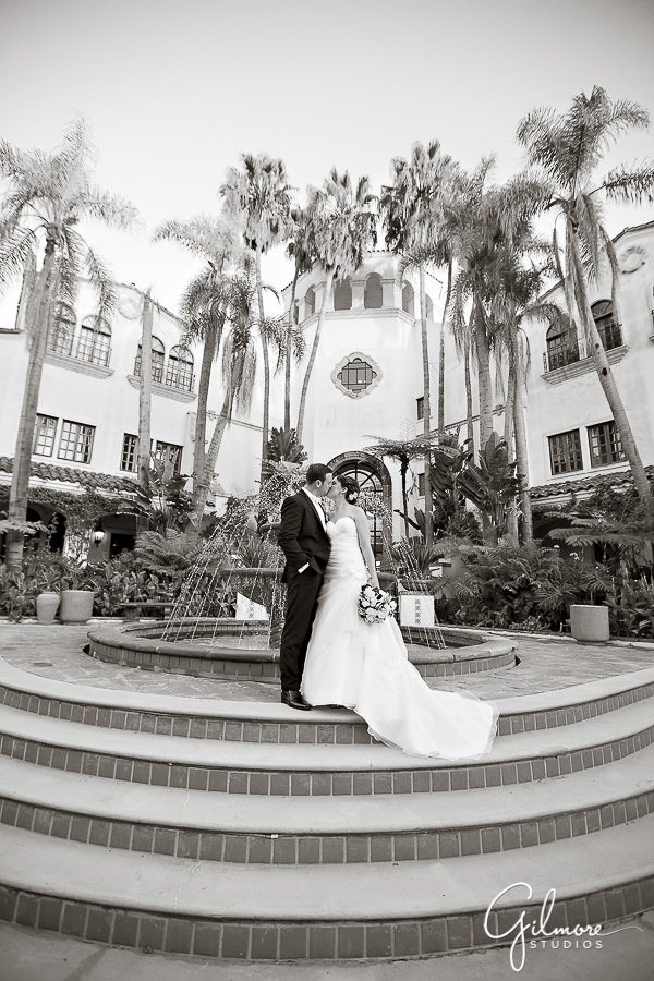 black and white photo, Turnip Rose wedding, military weddings in Orange County, Celebrations, Air Force wedding