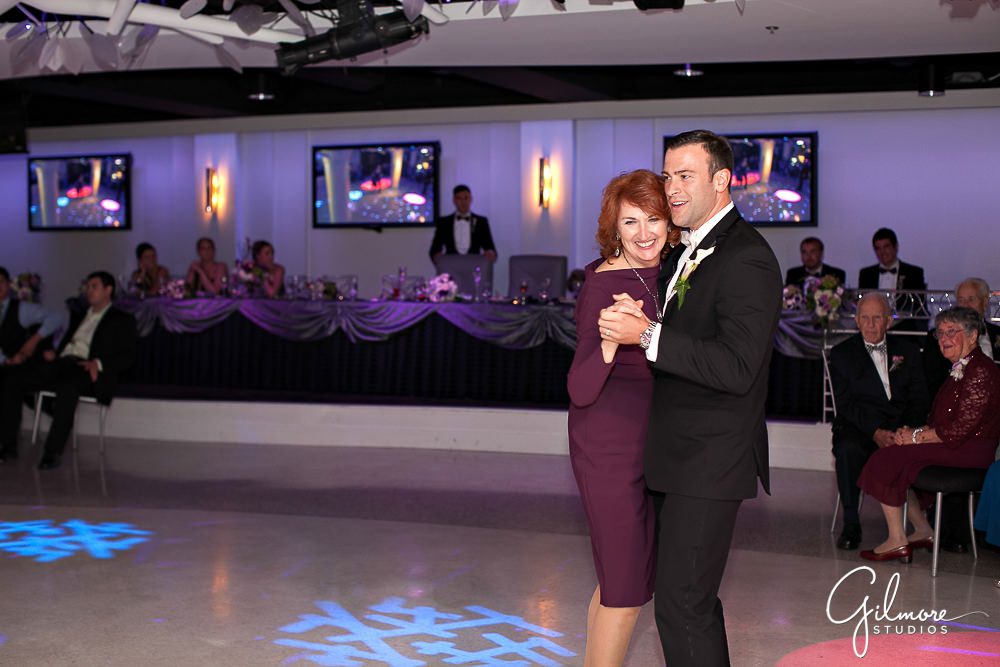 mother and son dance, Turnip Rose wedding, military weddings in Orange County, Celebrations, Air Force wedding