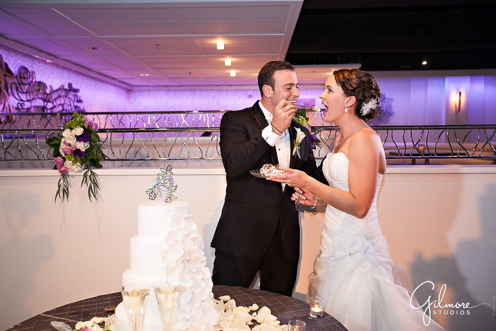 cake cut, bride and groom, Turnip Rose, Creative Cakes