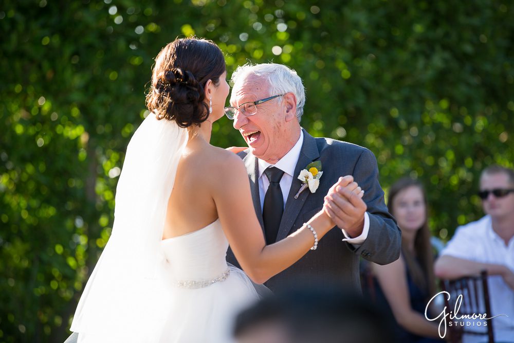 Hyatt Regency Newport Beach, bride, dance, wedding, father, dress, photographer
