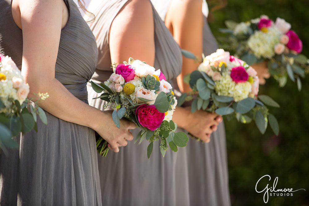 Hyatt Regency Newport Beach, bridesmaids, bouquets, wedding, ceremony, dress, photographer, inspo, ideas, inspiration