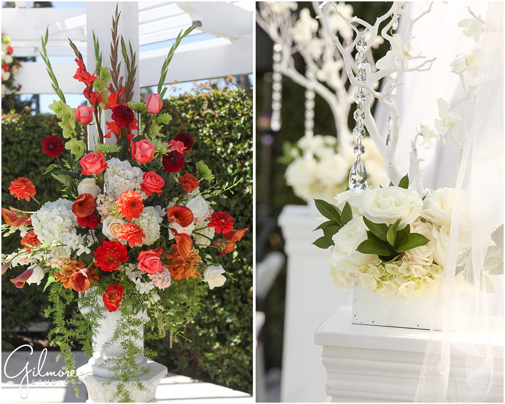 Hyatt Regency Newport Beach, flowers, decor, ideas, outdoor, wedding, photographer