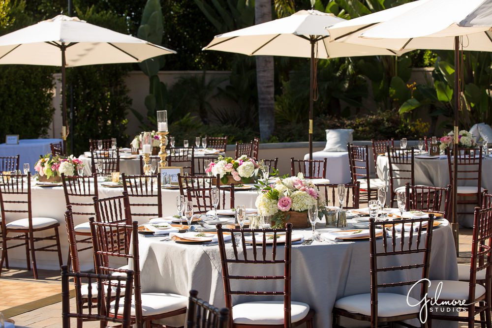 Hyatt Regency Newport Beach, outdoor, wedding, reception, table, setting, photographer, inspiraiton, inspo, ideas