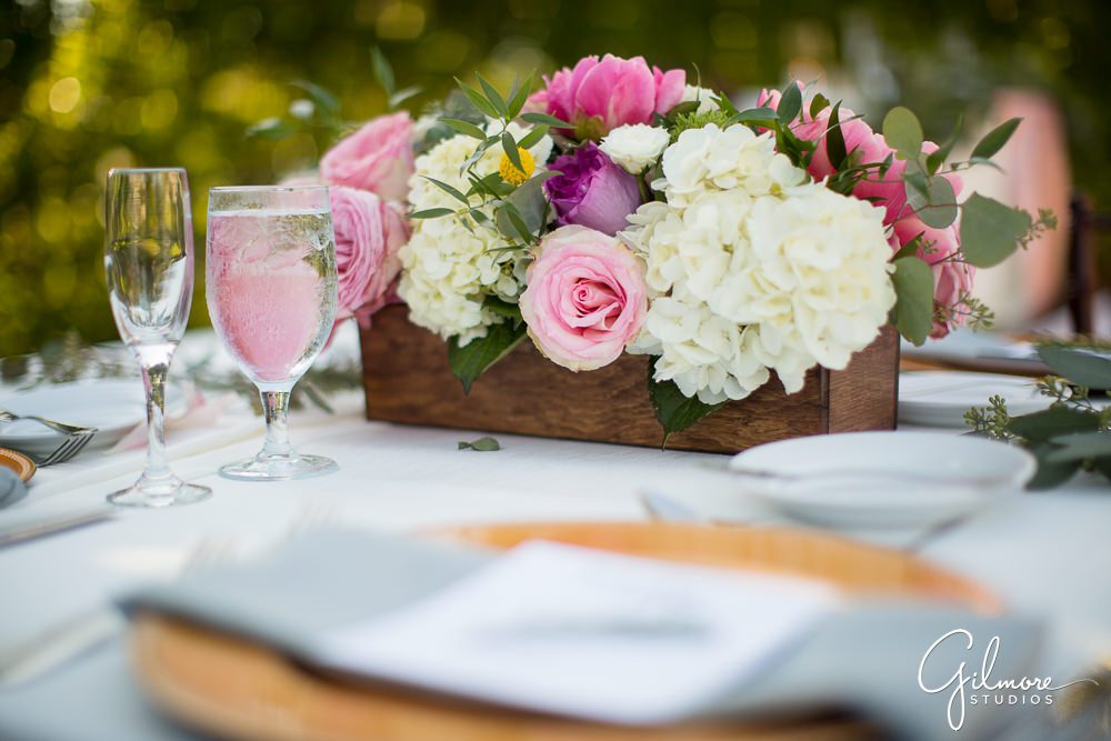 Hyatt Regency Newport Beach, table, wedding, reception, flowers, centerpiece, floral