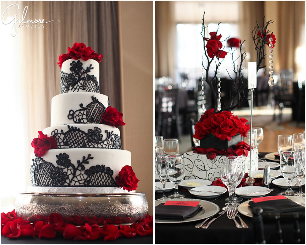 Hyatt Regency Newport Beach, wedding, cake, reception, photographer, inspiration, ideas