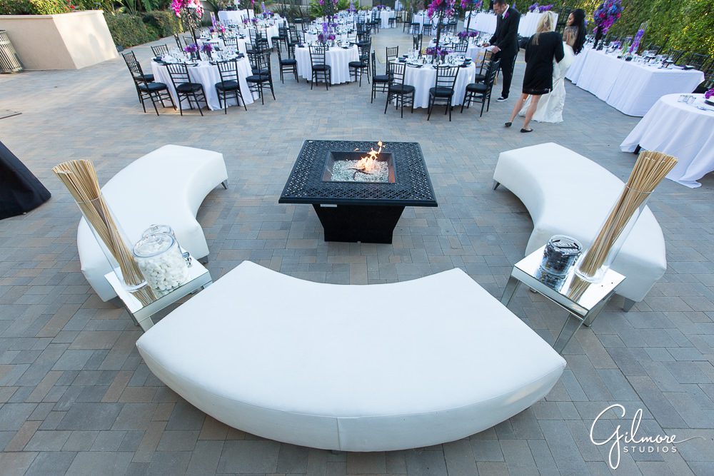 Hyatt Regency Newport Beach, wedding, photographer, reception, outdoor, fire, inspiration, ideas