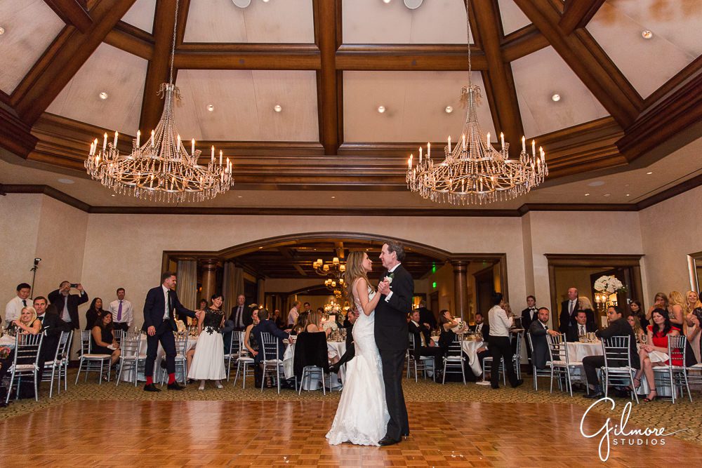dancing, father of the bride, big canyon country club wedding
