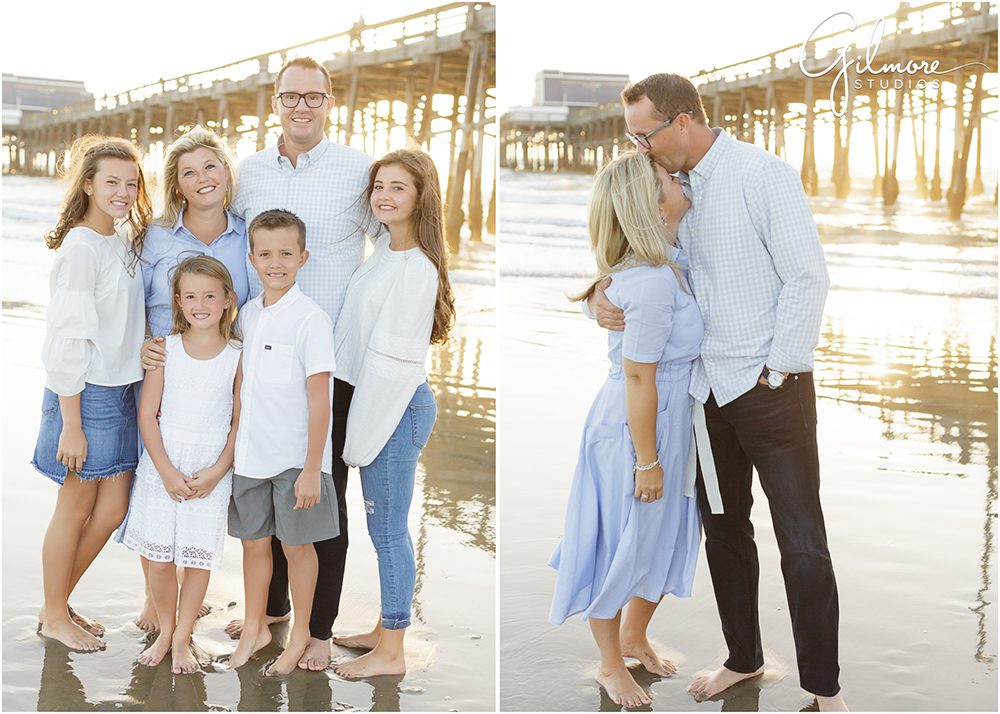 Family Portrait Photography Session, Newport Beach, CA, sunset, vacation, beach house, OC, Newport Pier, reunion