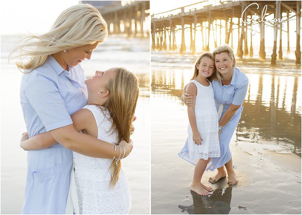 family portrait photography session, Newport Beach pier, CA
