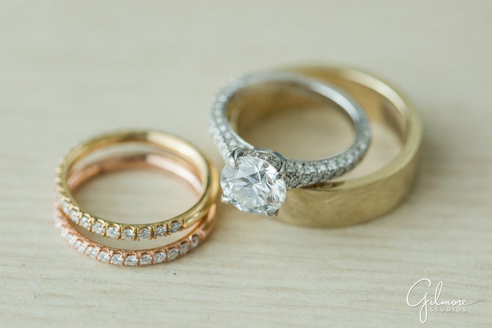 Laguna Beach Wedding - wedding rings