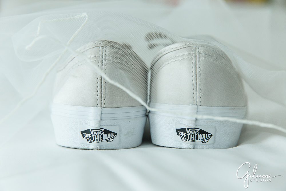 Laguna Beach Wedding -Van's wedding shoes