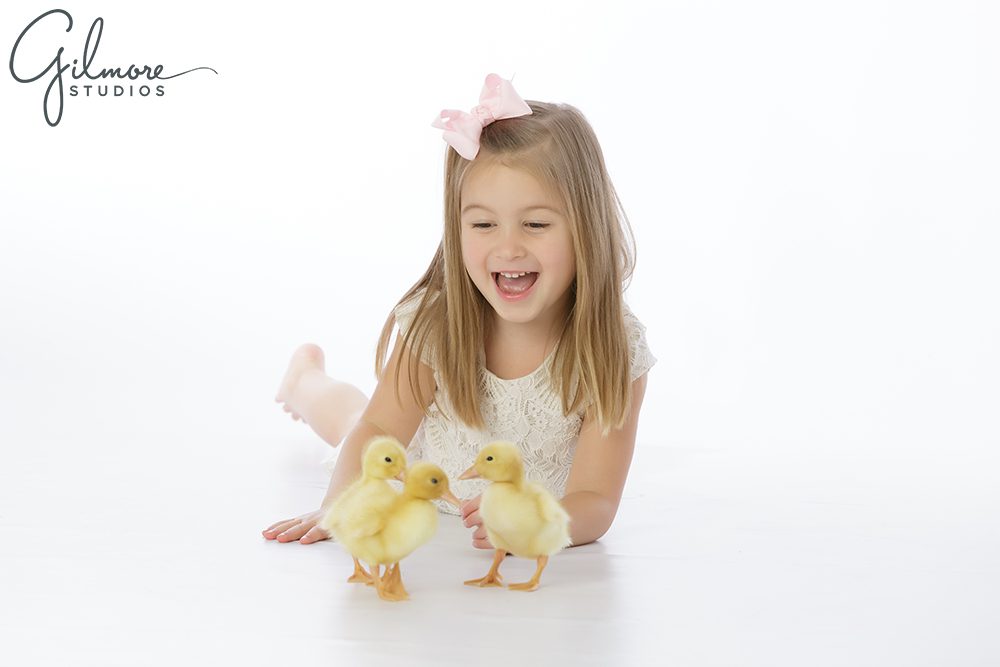 Orange County Mini Session, Easter, Ducklings, Spring, little girl, OC minis for kids, Children, toddler