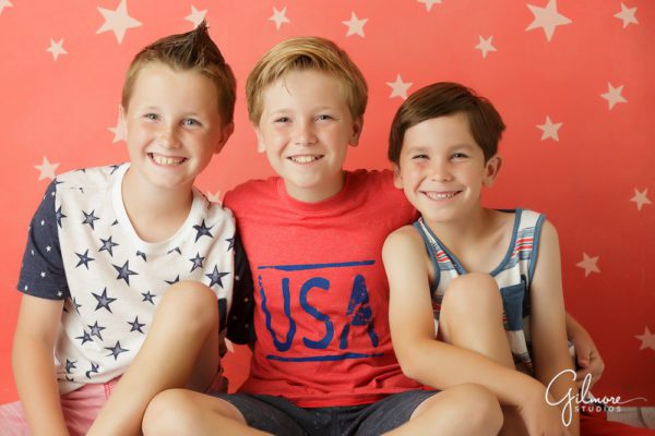 Orange County Mini Session, USA, American Flag, July 4th, Independence Day, Fourth of July minis for kids