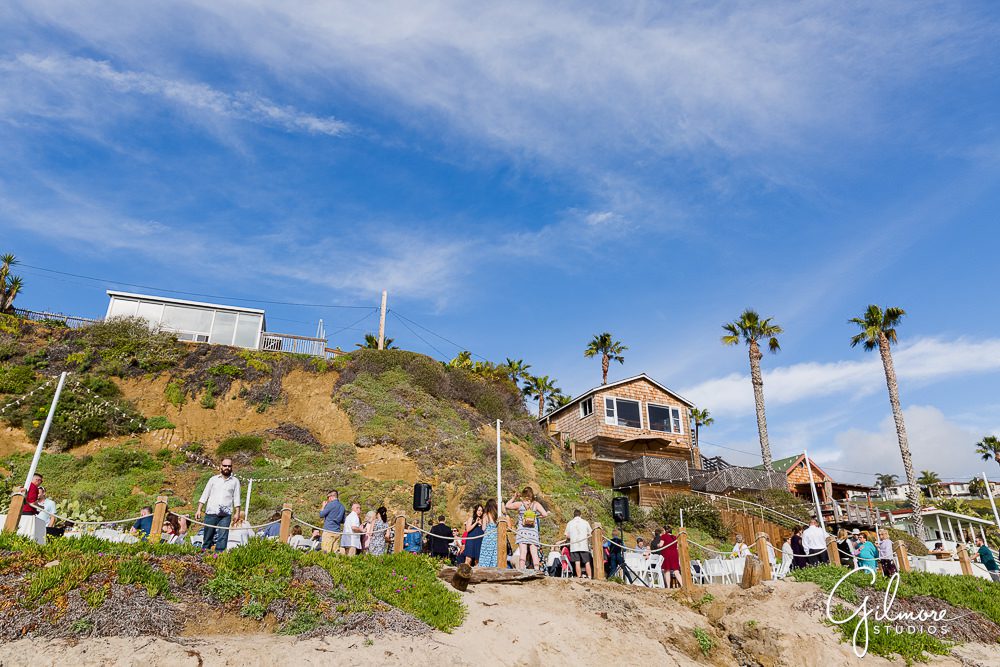 Crystal Cove Cottages Wedding reception Photography