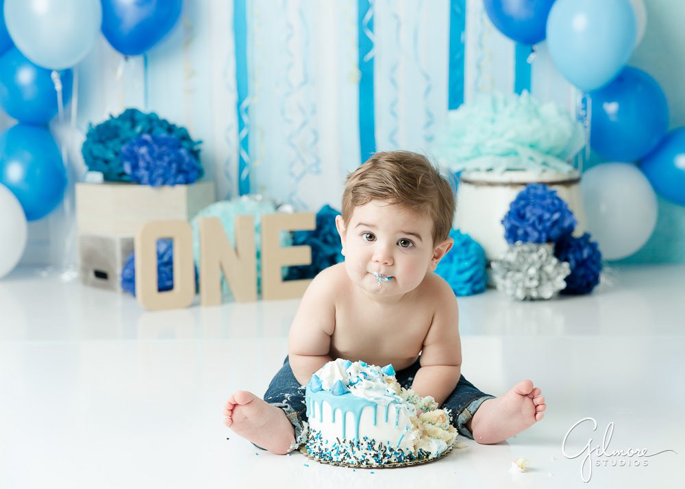 Cake Smash photography for boys, first birthday, photographer, Orange County